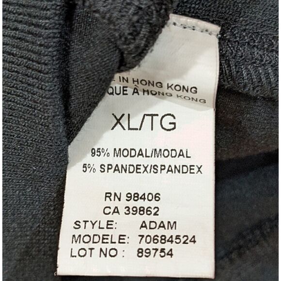 Theory Men's Black Half Zip Sweatshirt Size XL - Picture 7 of 7